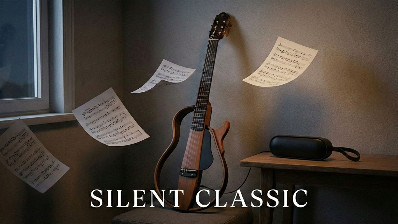 サイレントギターでクラシックを奏でる