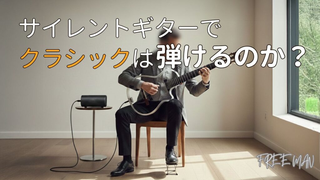 サイレントギターでクラシックは弾けるのか？
