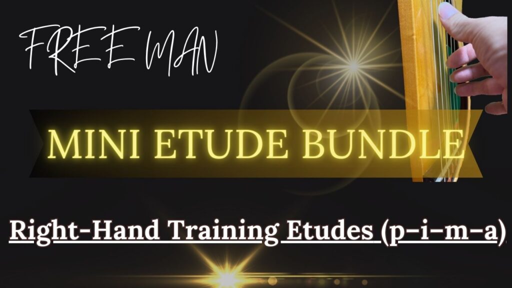 Mini Etude Bundle for Right-Hand Training (p–i–m–a)