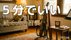 練習5分でも続く人と続かない人の違いを解説