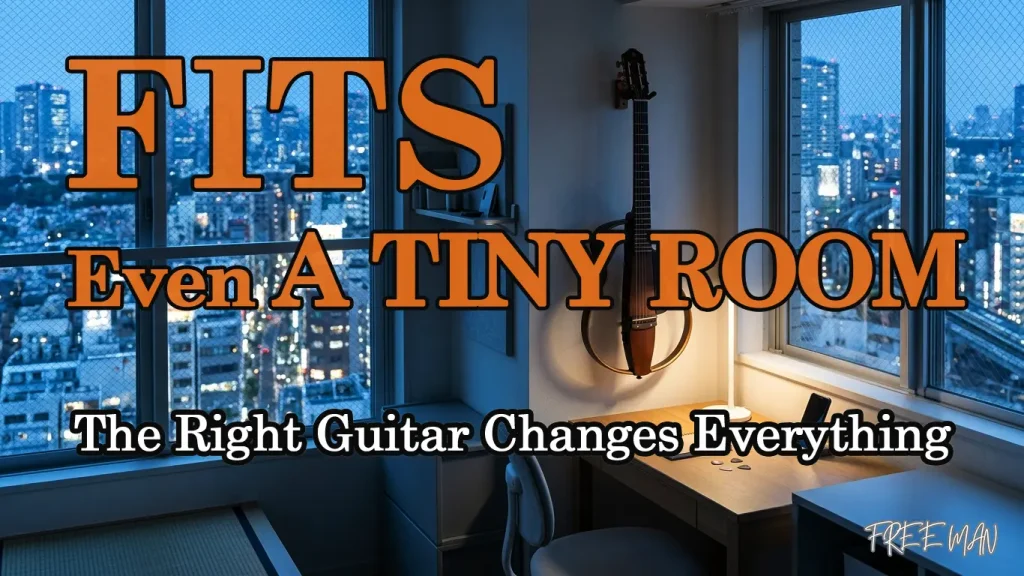 The best guitar for small rooms and limited spaces
