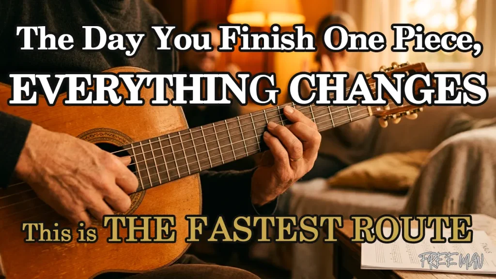 The fastest way to learn and play a guitar piece