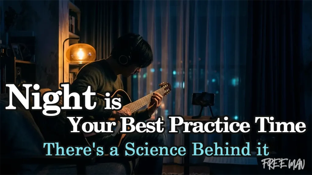 Why Practicing Guitar at Night Can Be Effective