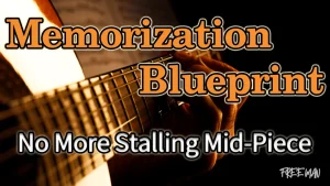 A blueprint for guitar memorization